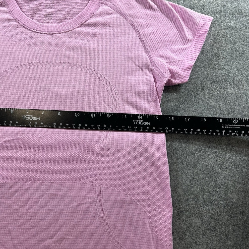 LULULEMON Swiftly Tech Short Sleeve Tee 2.0 Women's Size 8 Miami Pink Running - Picture 4 of 8